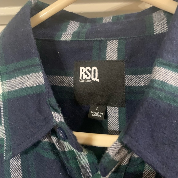 Men’s RSQ flannel. Size L. - Picture 2 of 2
